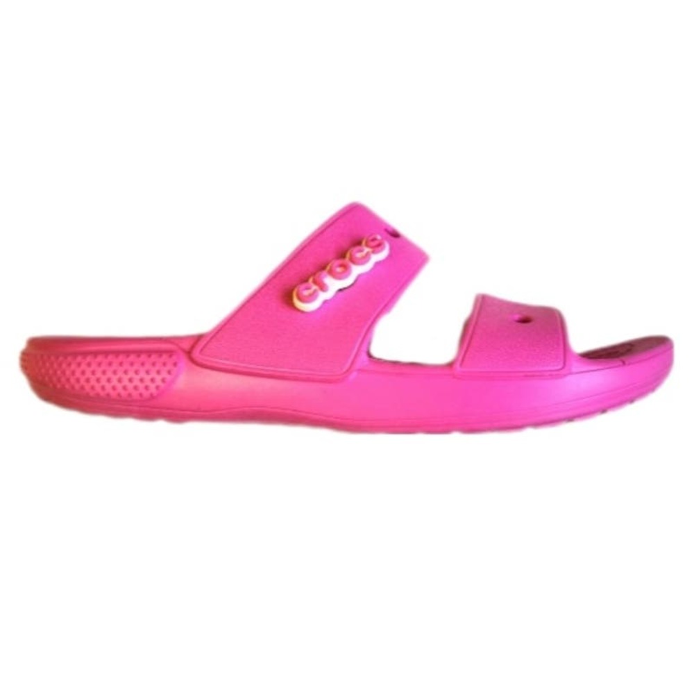 Pink Crocs Slide Sandals - Picture 3 of 6
